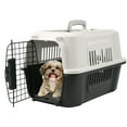 Fruggis TwoDoor Dog Kennel with Top Opening, Plastic Dog Crate Porable