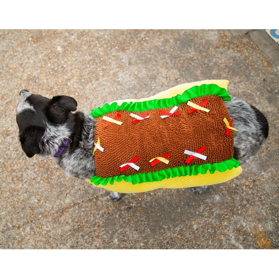 Pet Krewe Dog Taco Costume - Funny Food Halloween Pet Outfit Costumes for Small, Medium, Large Cats and Dogs. (X-Large)