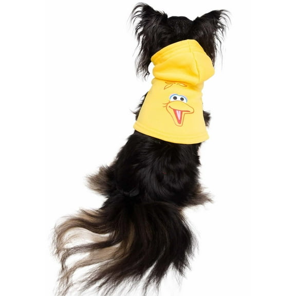 Pet Krewe Medium Sesame Street Big Bird Hoodie Dog Costume Fits Dogs size Small, Medium, Large or Extra Large - Perfect for Halloween, Christmas Holiday, Parties, Photoshoots, Gifts for Dog lovers