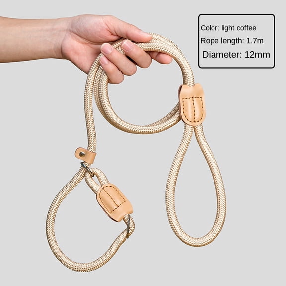Pet Leash Anti-explosion Rush P Chain Out Walking Dog Rope Nylon Woven Dog Rope Leash Walking Dog P Rope