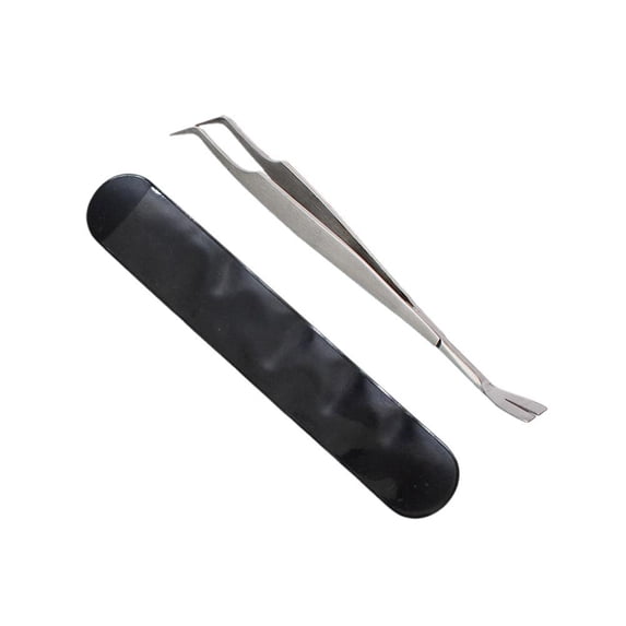 Blarkrus Stainless Steel Pet Lice Tweezers, 6.63 Inches Long for Direct Parasite Clamping, Safe and Effective Flea and Tick Removal, Essential for Pet Health and Home Cleaning
