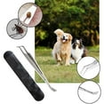 thumbnail image 1 of Pet Lice Removal Tweezers Tick Remover Tweezers Remover R8D0 Deworming Pet, 1 of 7