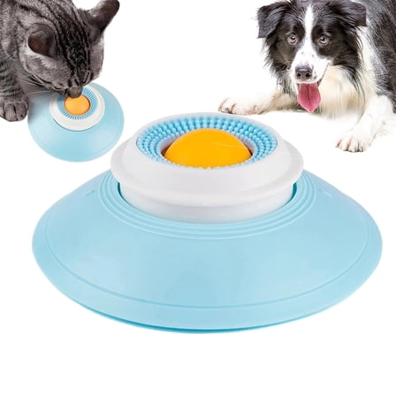 Pet Lick Bowl for Dogs Cats, Liquid Food Slow Feeder Lick Mats, Dog Licks Roll Ball, Non-Slip Licking Bowl Enrichment Toys for Dog Calming & Anxieties Relief