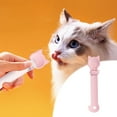 thumbnail image 1 of Pet Lick Mat Spoon, Cat Treat Dispenser for Purees and Snacks, Squeeze Feeding Tool with Easy Grip, Portable and Washable, 1 Count, 1 of 7