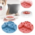 thumbnail image 1 of Pet Lick Pad for Dogs & Cats 4" Silicone Slow Feeder Mat with Suction Cup Base Detachable Easy-Clean Licking Mat for Boredom Relief & Anxiety Reduction, 1 of 7