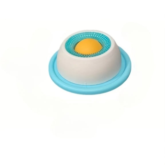 Pet Licking Fun Plastic Plate Yogurt Snack Slow Feeder Oral Care For Cats Dogs