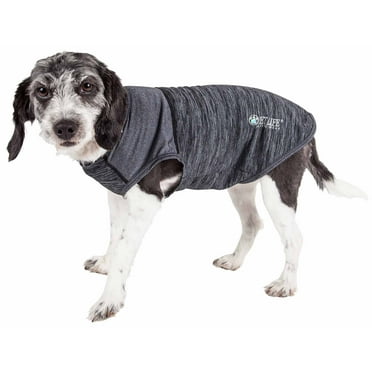 Pet Life ® Active 'Aero-Pawlse' Quick-Dry and 4-Way-Stretch Yoga Fitness Dog T-Shirt Tank Top