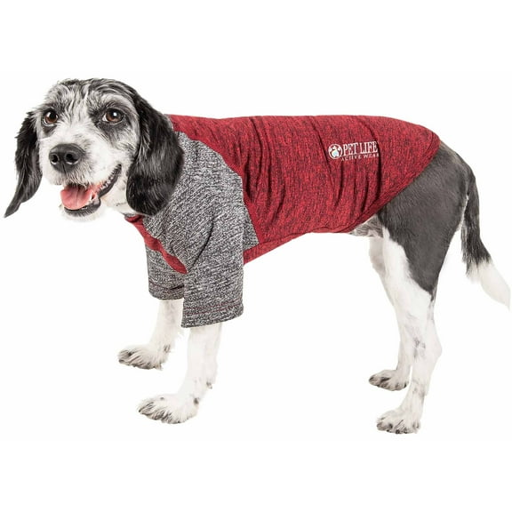 Pet Life ® Active 'Hybreed' 4-Way-Stretch Fitness Performance Dog T-Shirt