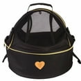 thumbnail image 1 of Pet Life ® 'Air-Venture' Dual-Zip Airline Approved Panoramic Circular Travel Pet Dog Carrier, 1 of 3