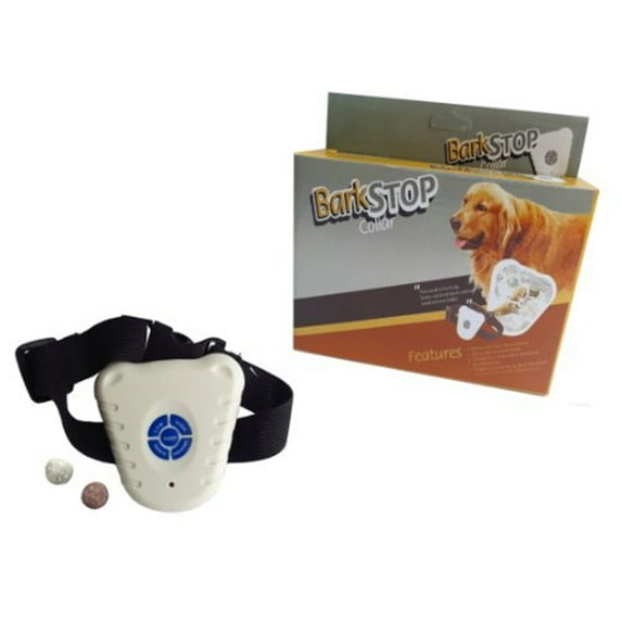 Pet Life ® Anti-Shock Ultrasonic Waterproof Safe Anti-Bark Training Dog Collar