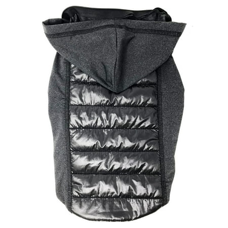 Pet Life ® 'Apex' Lightweight Hybrid 4-Season Stretch and Quick-Dry Dog Coat w/ Pop out Hood
