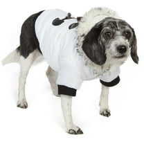 Pet Life ® Aspen Winter-White 3M Insulated Fashion Pet Parka Dog Coat