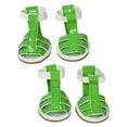 thumbnail image 1 of Pet Life ® 'Buckle-Supportive' PVC Waterproof Pet Dog Shoes Sandals - Set Of 4, 1 of 6