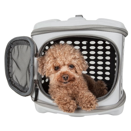 Circular Shelled Perforate Lightweight Collapsible Military Grade Transporter Pet Carrier