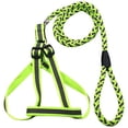 thumbnail image 1 of Pet Life ® 'Easy Tension' Reflective Stitched Adjustable 2-in-1 Pet Dog Leash and Harness, 1 of 5