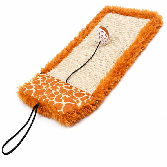 Pet Life Eco-Friendly Hanging Cat Scratching Pad with Built-in Toy