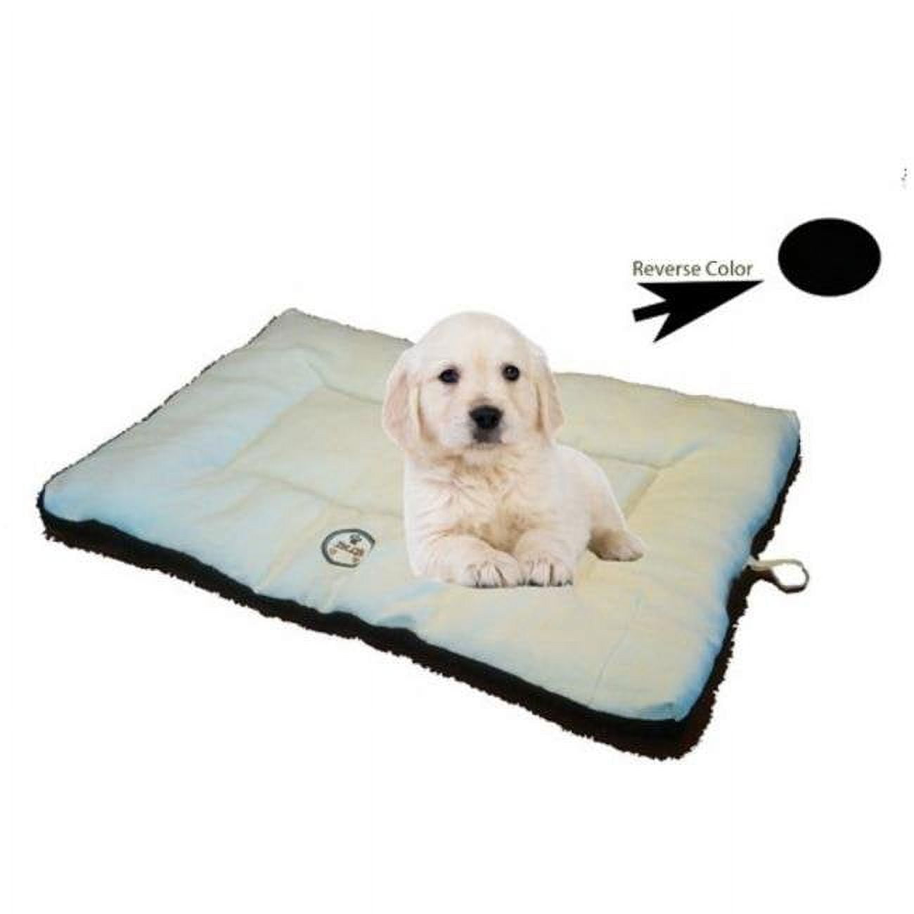 Reversible Waterproof Dog Bed Pad for Camping Travel, Portable Car Seat Pet Cushion Mat with Handles for Small Medium Dogs Cats Catalonia Size: Medium