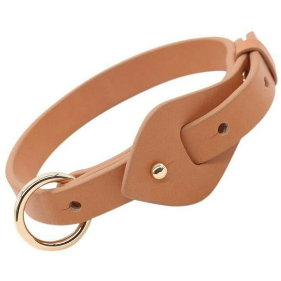Pet Life ® 'Ever-Craft' Boutique Series Adjustable Designer Leather Dog Collar