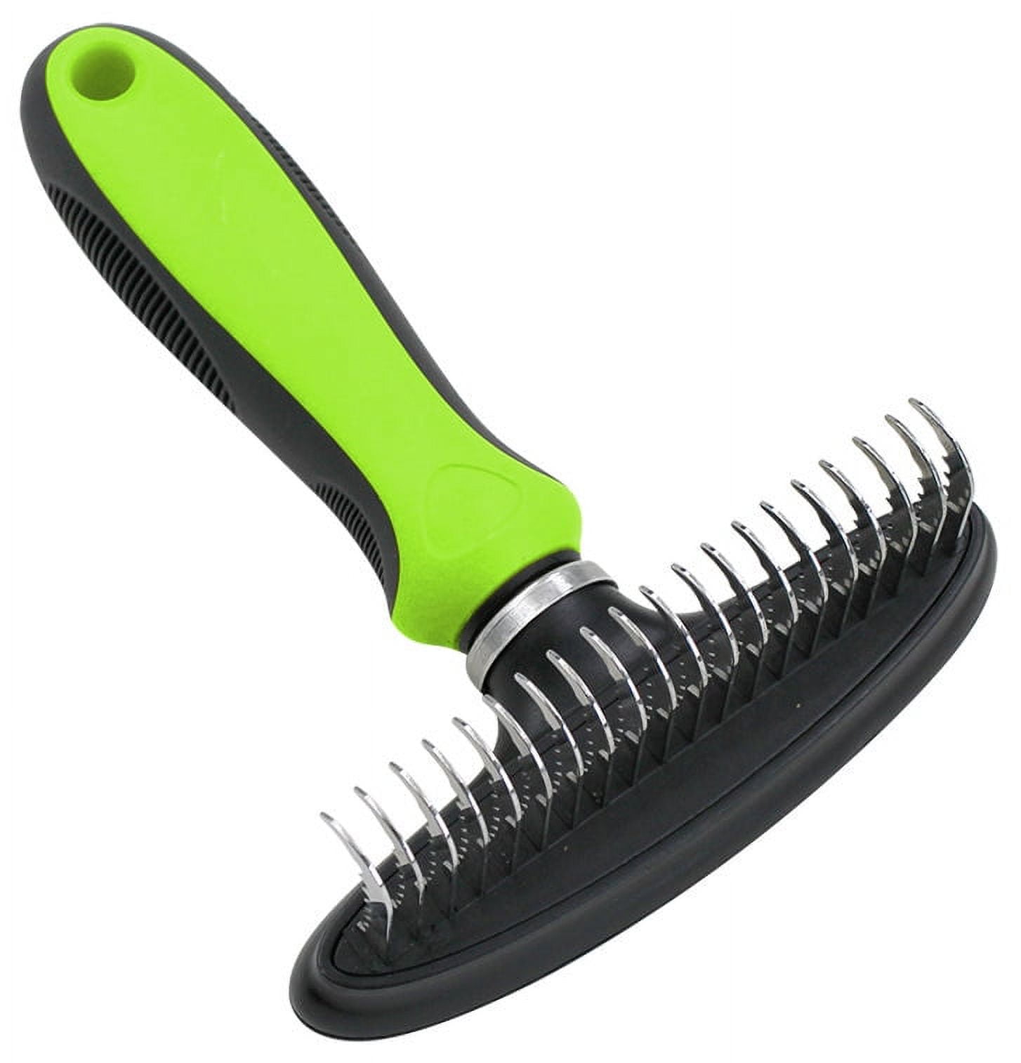 Pet Life Flex Series Undercoat Dematter Grooming Pet Rake Walmart