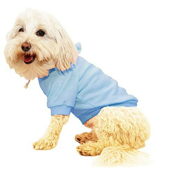Pet Life ® French Terry Ultra-Soft Quick-Drying Hooded Dog Sweater