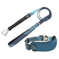 thumbnail image 1 of Pet Life ® 'Geo-prene' 2-in-1 Shock Absorbing Neoprene Padded Reflective Dog Leash and Collar, 1 of 6