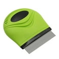 thumbnail image 1 of Pet Life GR27GN Grazer Handheld Travel Grooming Cat & Dog Flea & Tick Comb, Green - One Size, 1 of 3