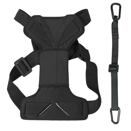 Pet Life Road-To-Safety Pet Dog Car Harness With Detachable Swivel Hook - X-Small - Black