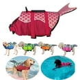 Pet Life Jacket,Dog Life Preserver with Rescue Handle,Adjustable Pet