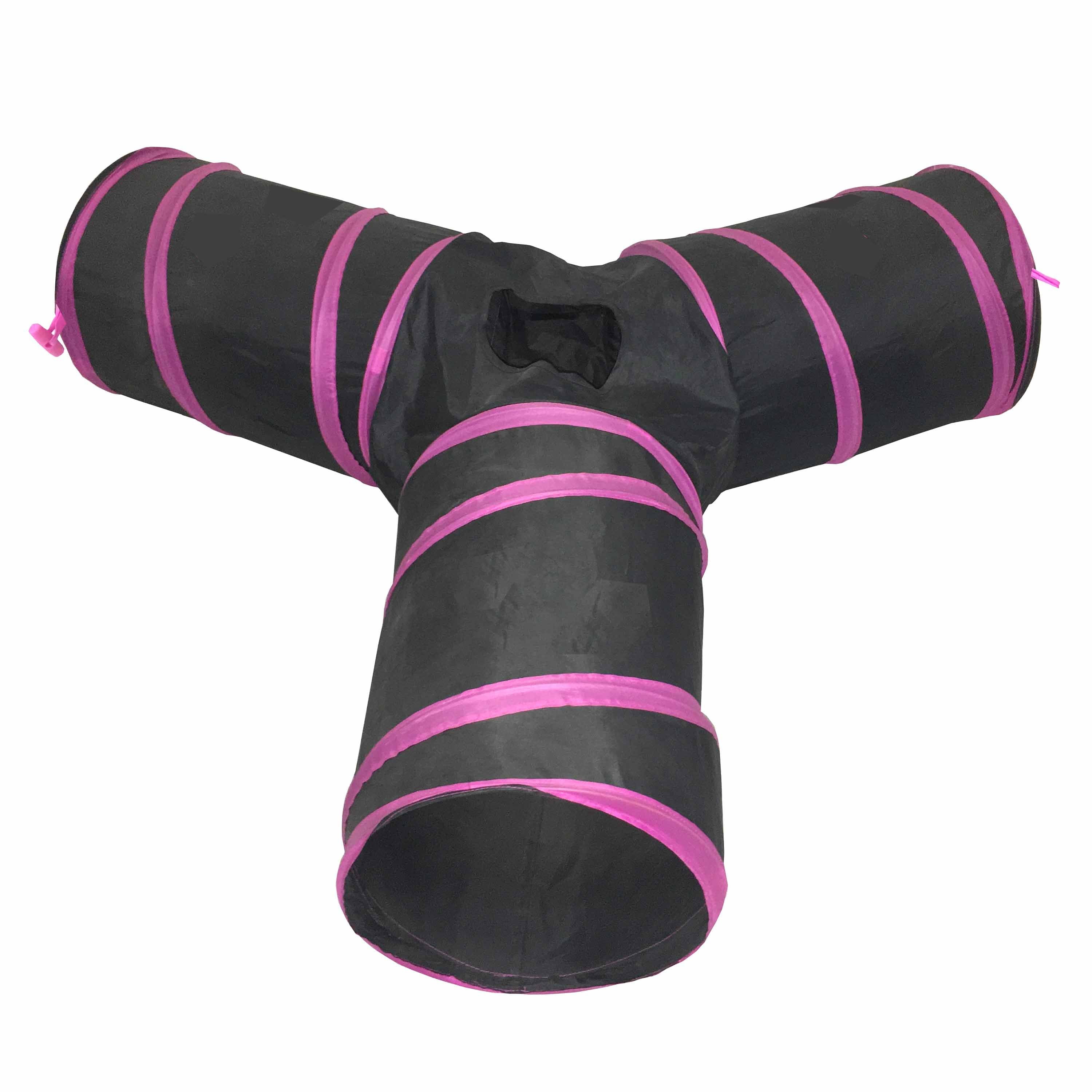 Pet Life&reg; Collapsible Passage Kitty Cat Tunnel main image 1