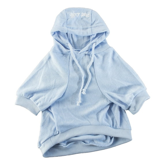 Pet Life LLC HD2BLLG French Terry Pet Hoodie Hooded Sweater