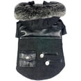 thumbnail image 1 of Pet Life LLC  Ruff-Choppered Denim Fashioned Wool Pet Coat, 1 of 1