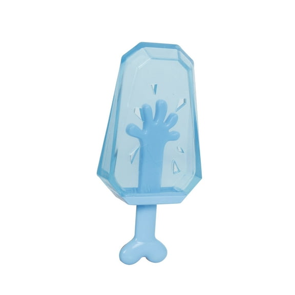 Pet Life Lick & Gnaw Cooling Dog Chew Toy with Water Filling, Blue, Small