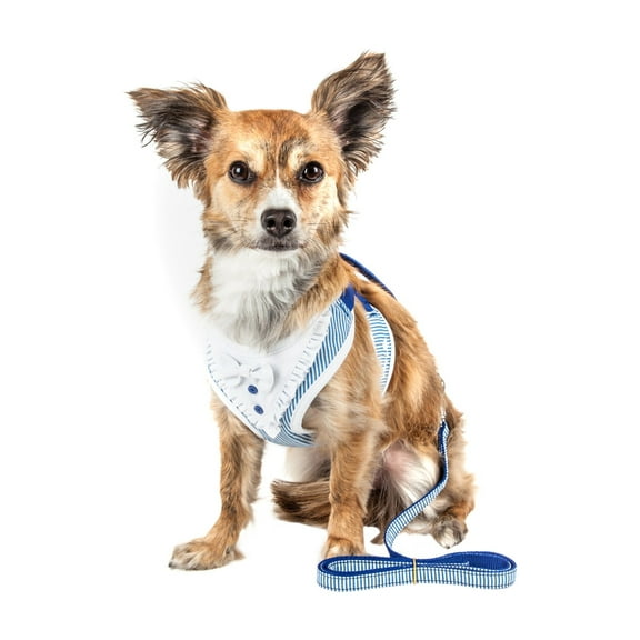 Pet Life ® Luxe 'Spawling' 2-In-1 Adjustable Fashion Dog Harness and Leash