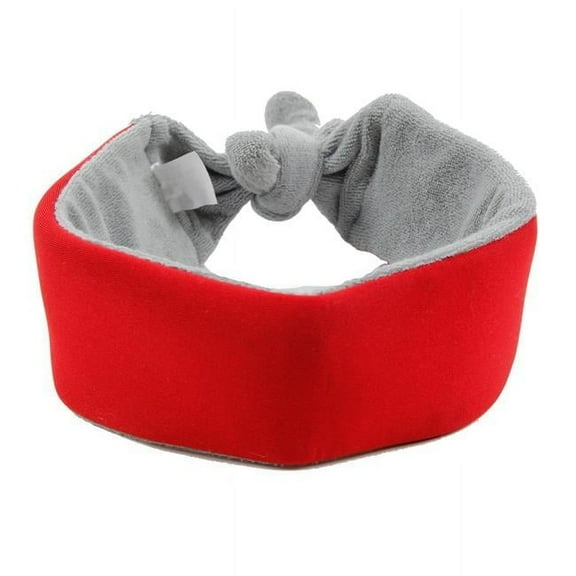 Pet Life  Neo Breeze Flexible Terry Neoprene Dog Neck Wrap Red - One Size
