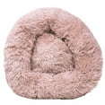 thumbnail image 1 of Pet Life ® 'Nestler' High-Grade Plush and Soft Rounded Pet Bed, 1 of 5
