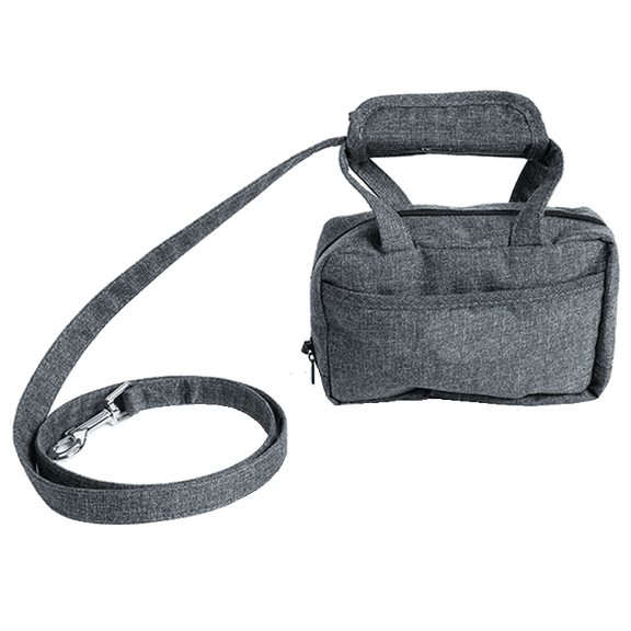 Pet Life ® 'Posh Walk' Purse Dog Leash, Accessory Holder and Waste Bag Dispenser