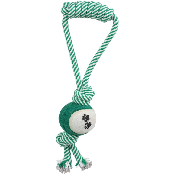 Pull Away Rope And Tennis Ball