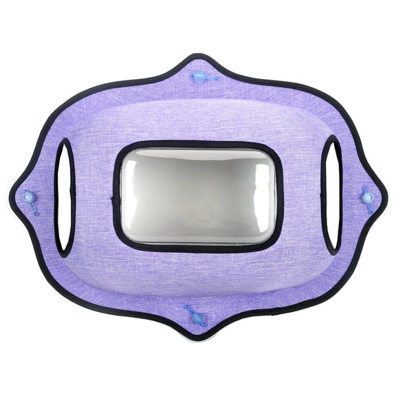 Pet Life ® 'Purr-view' See-through Suction Cup Kitty Cat Lounger and Bed