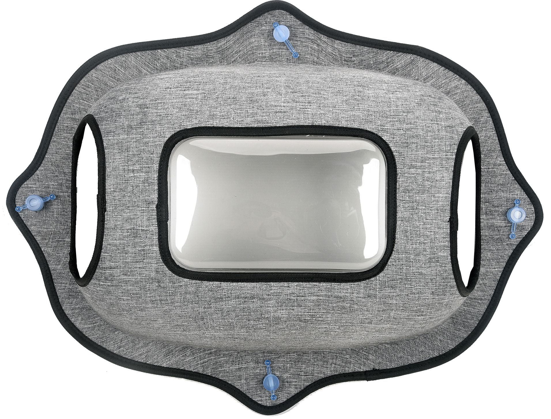 Pet Life ® 'Purr-view' See-through Suction Cup Kitty Cat Lounger and Bed