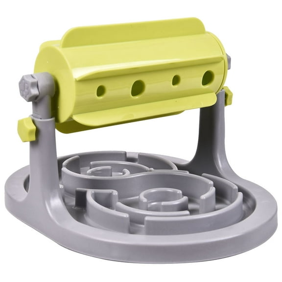 Pet Life 'Roto Paw' IQ Training Interactive Rotating Slow Dog Feeder