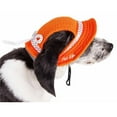 thumbnail image 1 of Pet Life ® 'Sea Spot Sun' UV Protectant Adjustable Fashion Mesh Brimmed Dog Hat Cap, 1 of 4