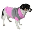 thumbnail image 1 of Pet Life ® Snow Flake Cable-Knitted Ribbed Fashion Turtle Neck Dog Sweater, 1 of 4