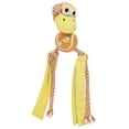 thumbnail image 1 of Pet Life ® 'Tennis Pawl' Rope Squeaker and Crinkle Tennis Dog Toy, 1 of 1
