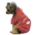 thumbnail image 1 of Pet Life ® 'Thunder Paw' Ultimate Waterproof Collapsible Multi-Adjustable Travel Dog Raincoat, 1 of 17