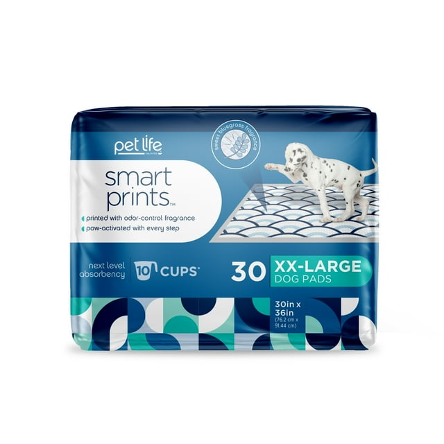 Pet Life Unlimited Smart Print Pads XXL, 30ct