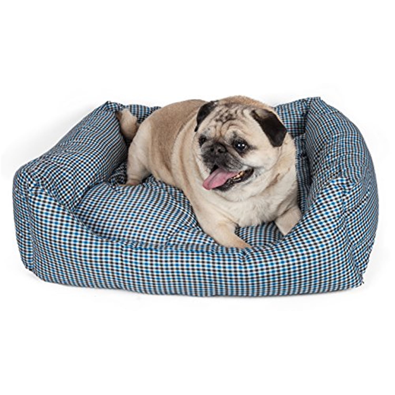 Pet Life Wick-Away Nano-Silver and Anti-Bacterial Water Resistant Rectangular Dog Bed Large