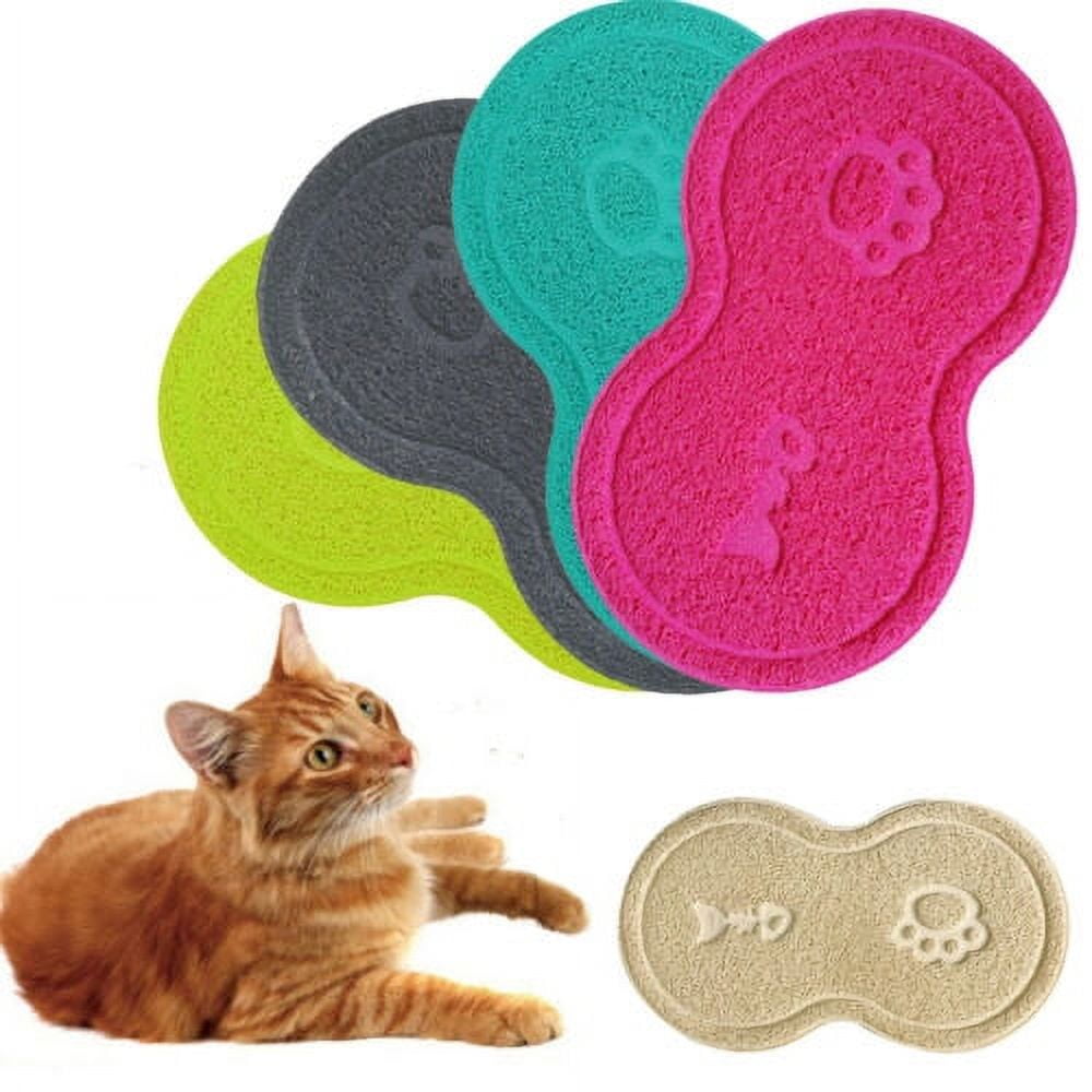 AWOOF Cat Mat, Cat Bed, Cat Blanket for Indoor Cats Activity Catnip Toys  Cat Play Mat, Interactive Cat Toys for Indoor Cats, Cute Soft Crinkle  Catnip