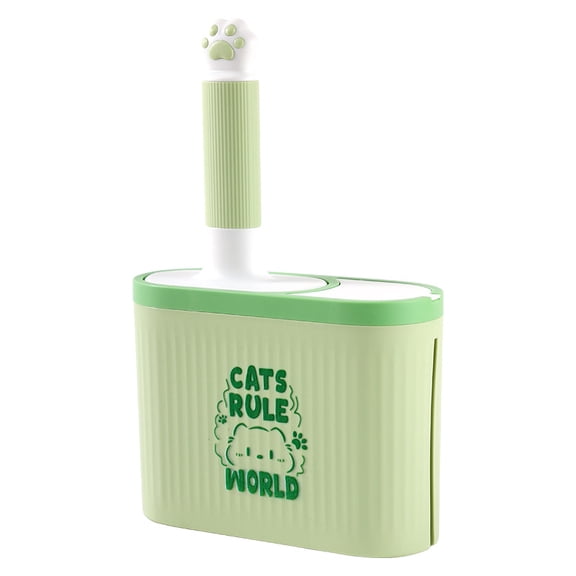 Slotted Litter Sifter with Holder and Storage Box, PP Build Tool for Indoor Litter Box Care and Daily Home Use