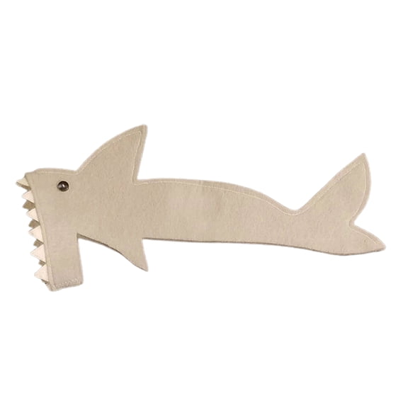 Pet Lizard Costume, Soft Breathable Felt Cloth Cute Funny Shark Shape Clothes for Small Reptile Amphibians Party Cosplay