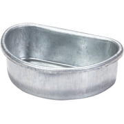 Pet Lodge 1/2 Pint Galvanized Steel Cage Cup Mountable Feeding And Watering Bowl